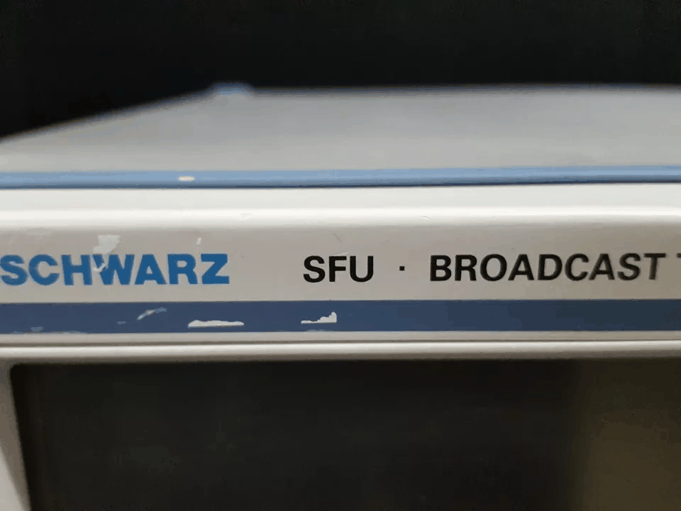 NBC R&S SFU Broadcast Test System Opt B3 B4 K2 K35 K351 K352 [u1164238684]