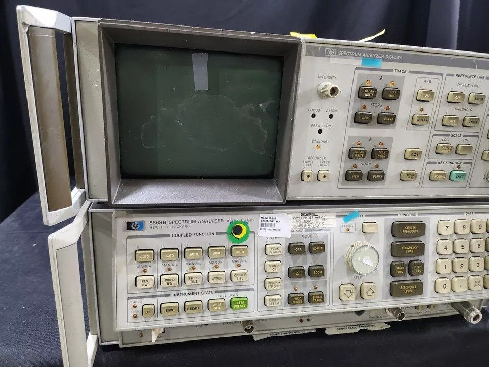 HP 8568B Spectrum Analyzer 100Hz-1500MHz (for parts or not working) [d1164266321]