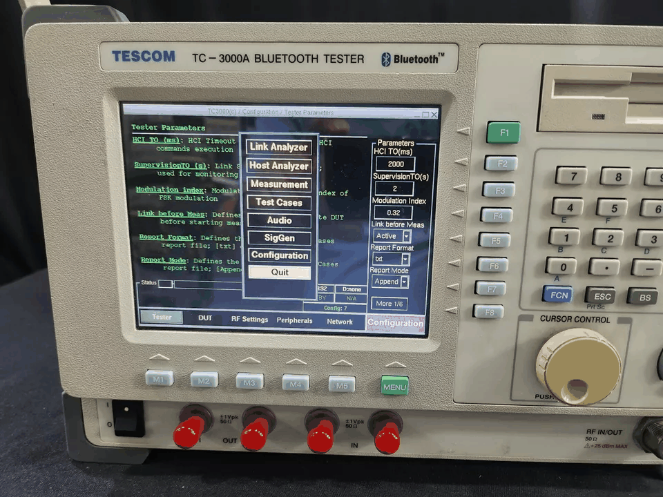 NBC Tescom TC-3000A Bluetooth Tester [f1164269499]
