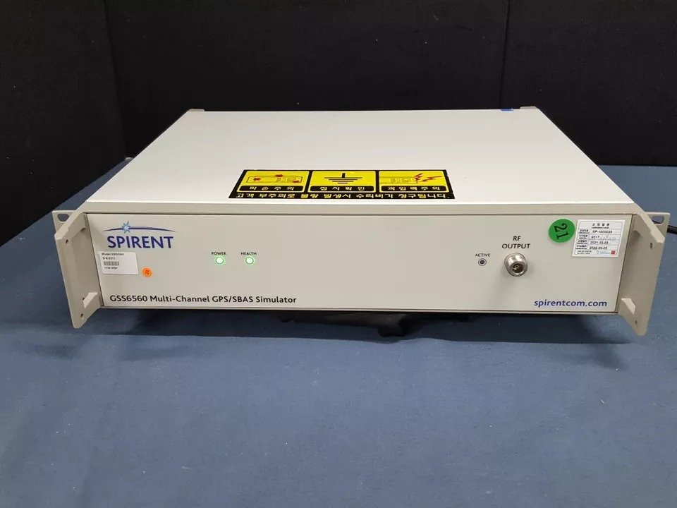 SPIRENT GSS6560 GPS/SBAS Signal Generator Multi-Channel Simulator [w1164286992]