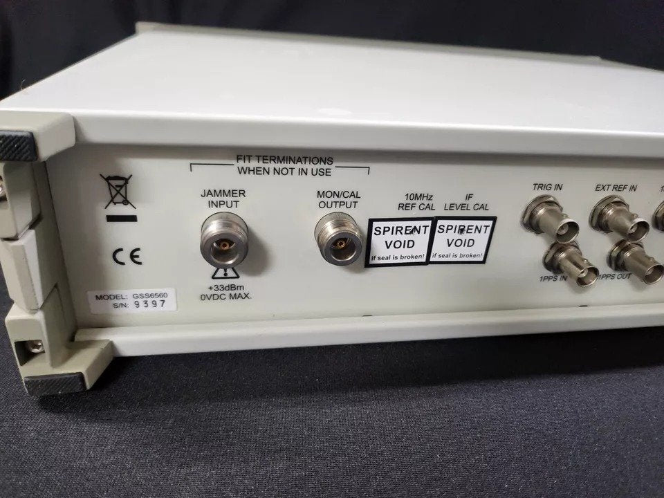 SPIRENT GSS6560 GPS/SBAS Signal Generator Multi-Channel Simulator [d1164301094]