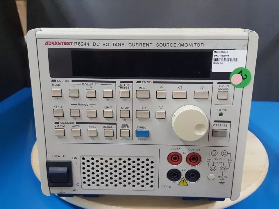 Advantest R6244 DC Voltage Current Source Monitor [e1164301382]