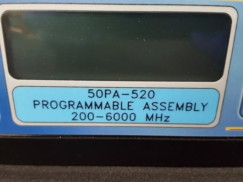 NBC JFW 50PA-520 SMA 8 Channel Programmer Assembly 200MHz - 6GHz [c1164609980]