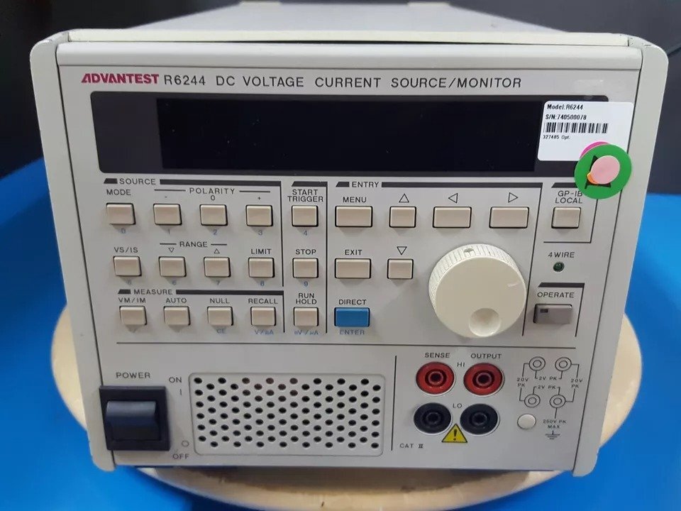 Advantest R6244 DC Voltage Current Source Monitor [h1164631476]