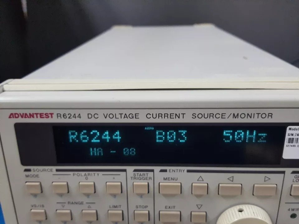 Advantest R6244 DC Voltage Current Source Monitor [h1164631476]