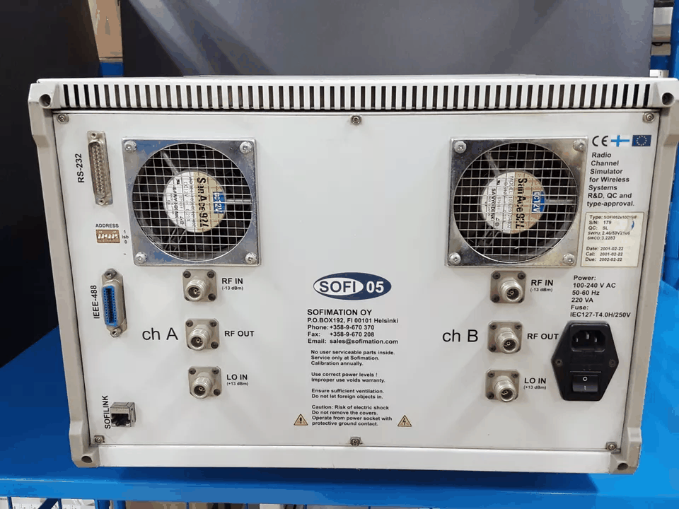 Sofimation SOFI052x10DIGIF Digital Radio Channel Simulator 2.4GHz [n1164639051]