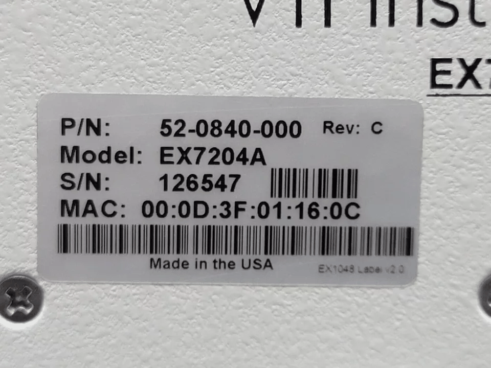 VTI Instruments EX7204 4-Slot Half-Rack Modular Microwave Switching [u1164668503]