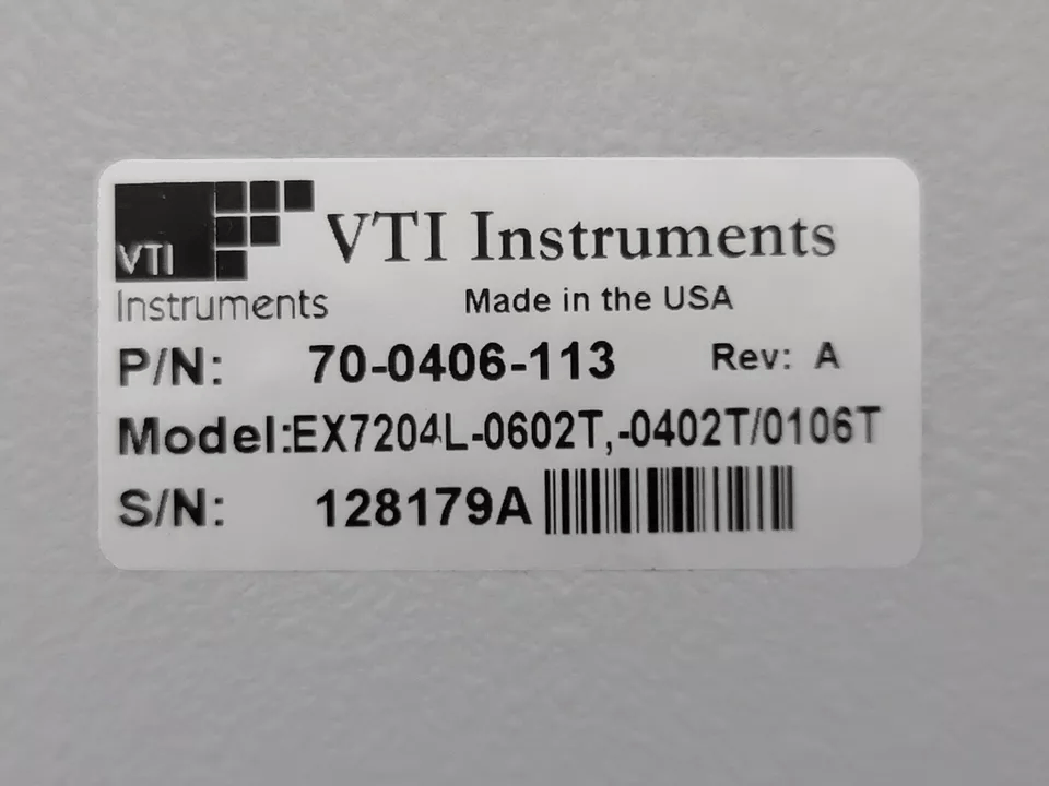 NBC VTI Instruments EX7204 Microwave Switching [j1164651956]