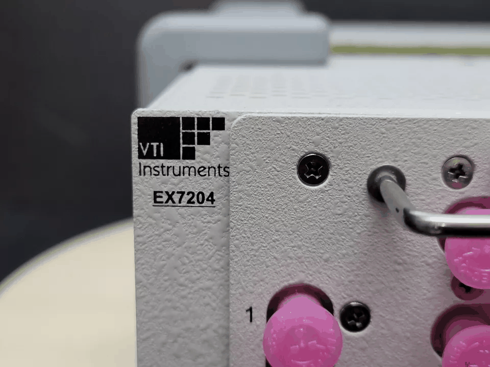NBC VTI Instruments EX7204 4-Slot Half-Rack Modular Microwave Switching [j1164651956]
