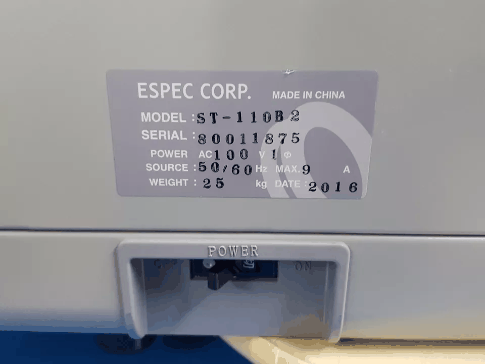 ESPEC ST-110B2 High Temperature Chamber [k1164644542]