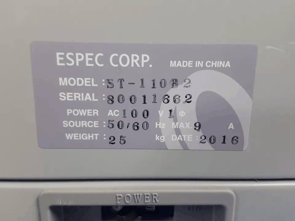 ESPEC ST-110B2 Small High Temperature Chamber [k1164647115]
