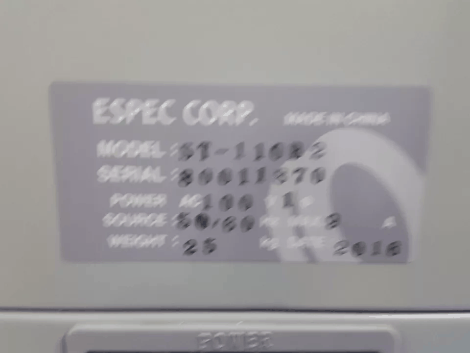 ESPEC ST-110B2 Small High Temperature Chamber [h1164666805]