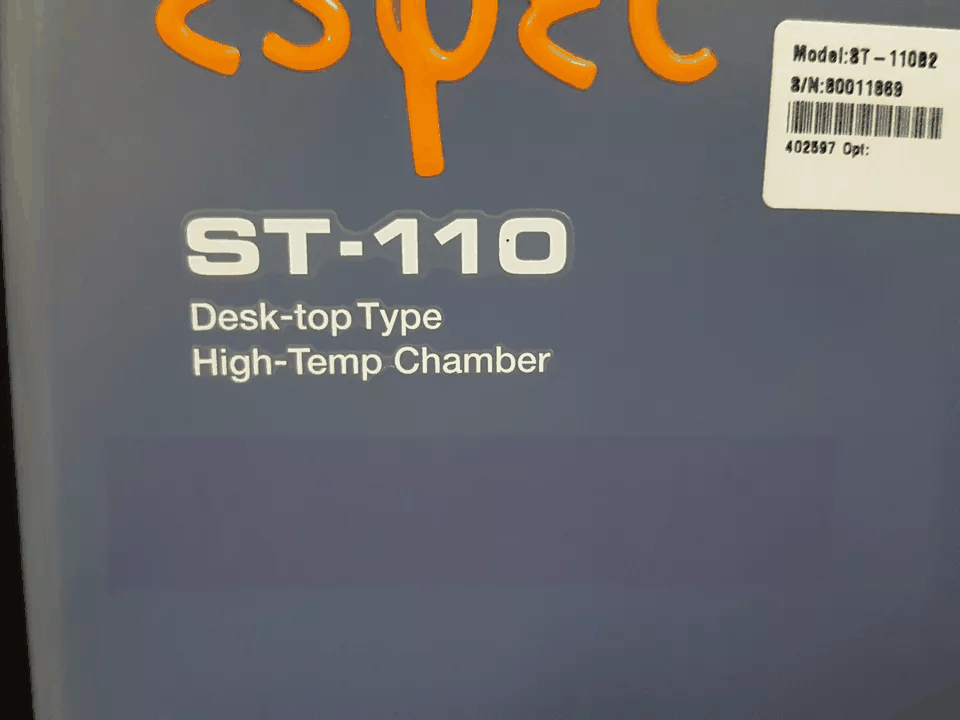 ESPEC ST-110B2 Small High Temperature Chamber [x1164654452]
