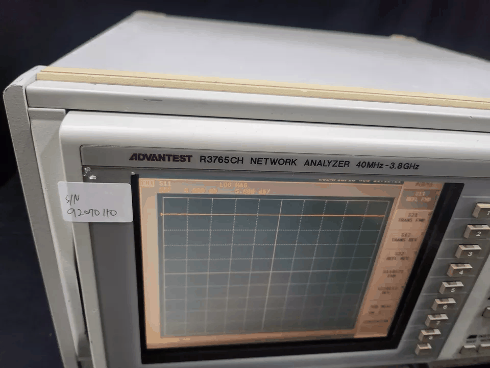 Advantest R3765CH Network Analyzer 40MHz-3.8GHz [g1164758628]