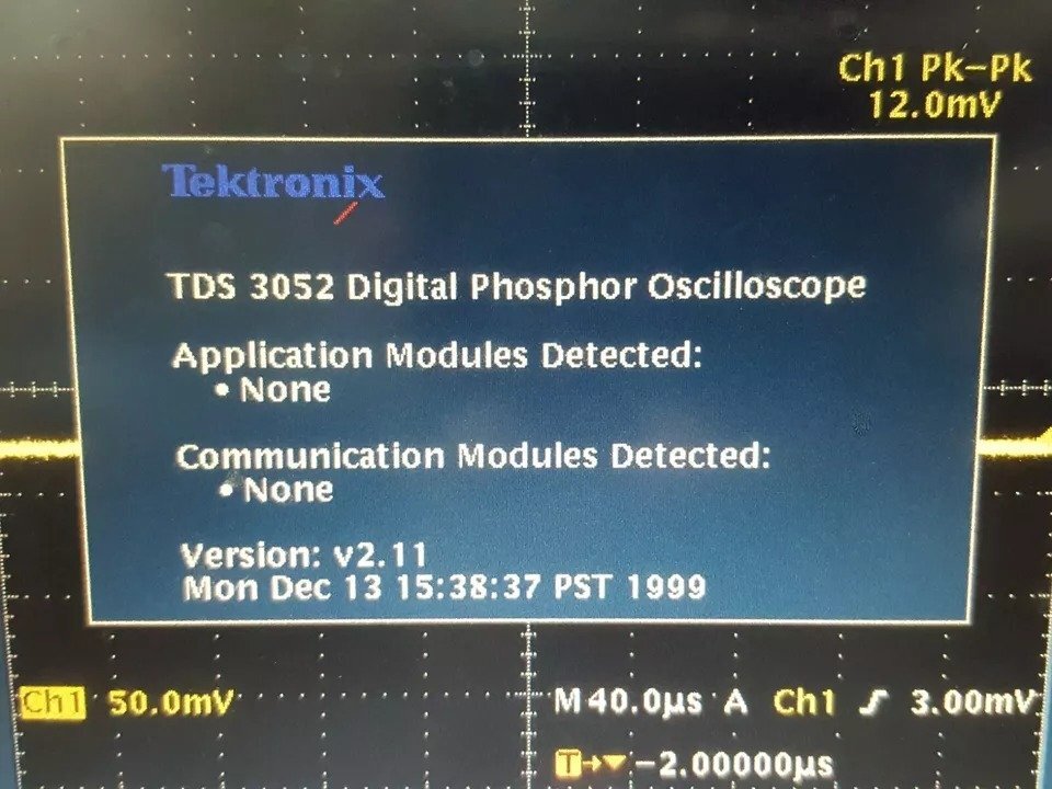 Tektronix TDS3052 Digital Oscilloscope 500MHz 2ch 5GS/s [b1164793921]