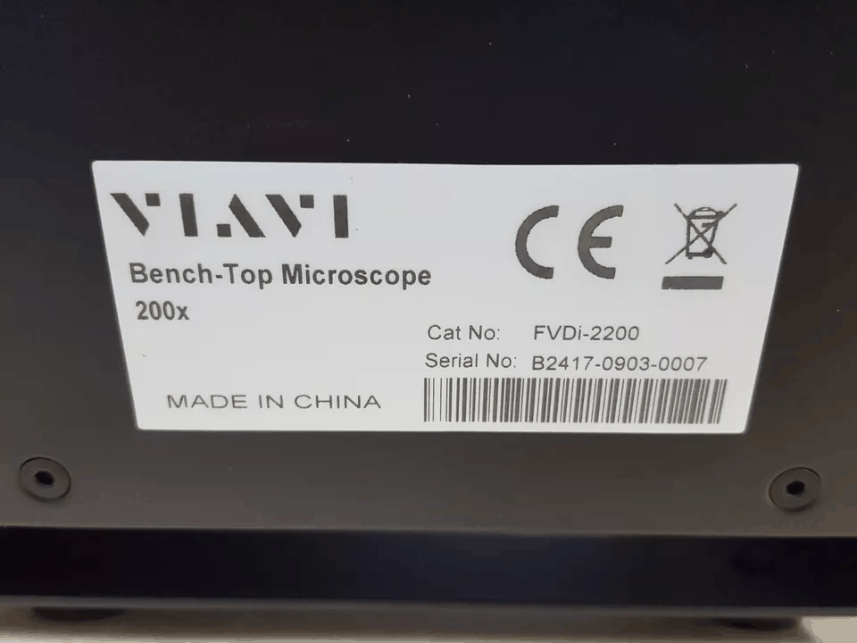 VIAVI FVDi-2200 Bench-Top Microscope 200x [p1164790763]
