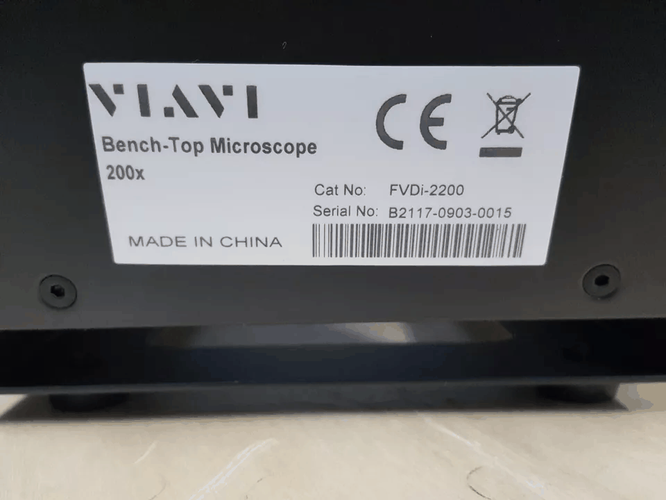 VIAVI FVDi-2200 Bench-Top Microscope 200x [k1164793014]