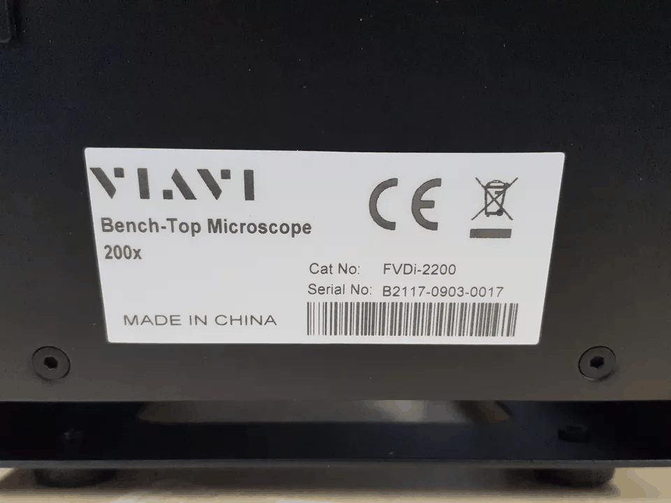 VIAVI FVDi-2200 Bench-Top Microscope 200x [g1164805510]