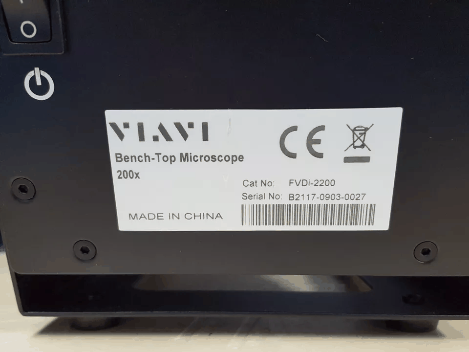 VIAVI FVDi-2200 Bench-Top Microscope 200x [c1164787129]
