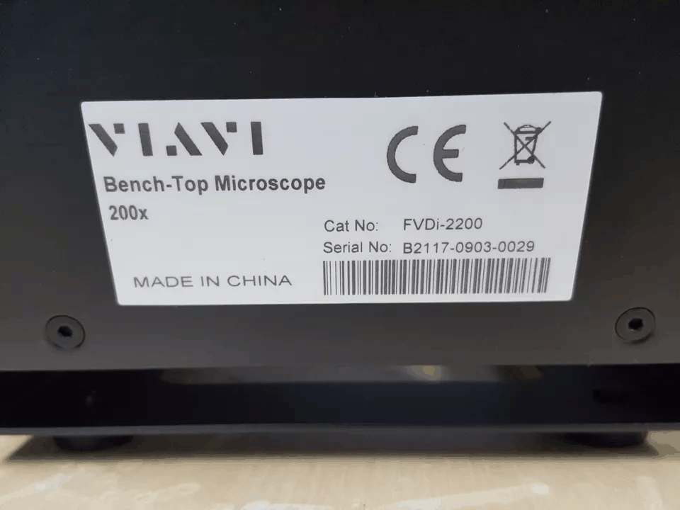 VIAVI FVDi-2200 Bench-Top Microscope 200x [1164785320]