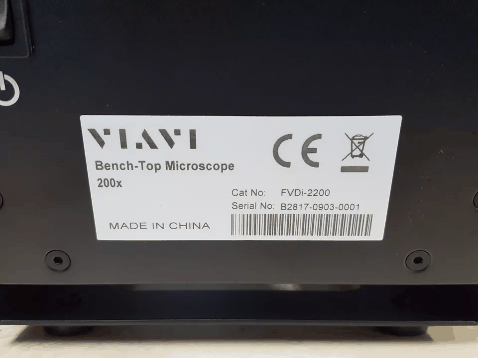 VIAVI FVDi-2200 Bench-Top Microscope 200x [o1164796638]