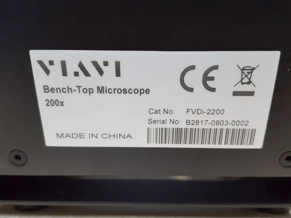 VIAVI FVDi-2200 Bench-Top Microscope 200x [m1164790982]