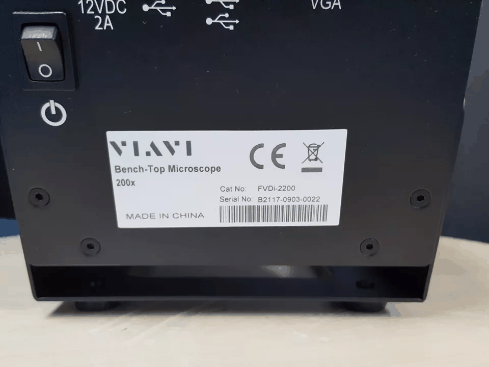 VIAVI FVDi-2200 Bench-Top Microscope 200x [x1164793231]