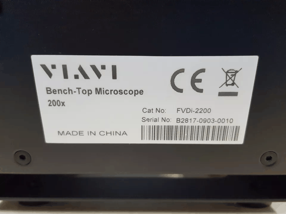 VIAVI FVDi-2200 Bench-Top Microscope 200x [w1164792631]