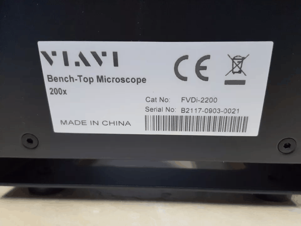 VIAVI FVDi-2200 Bench-Top Microscope 200x [p1164788933]