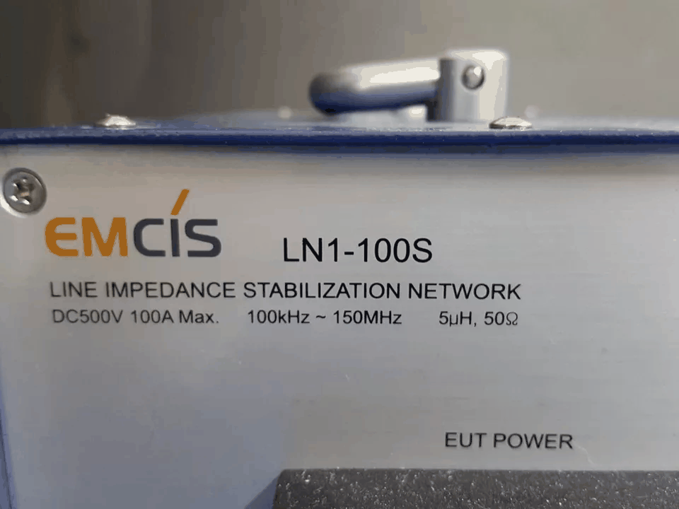 NBC EMCIS LN1-100S Line Impedance Stabilization Network 100kHz-150MHz [w1164898786]