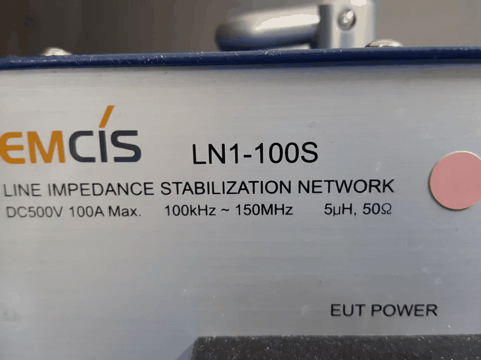 NBC EMCIS LN1-100S Line Impedance Stabilization Network 100kHz-150MHz [v1164914064]