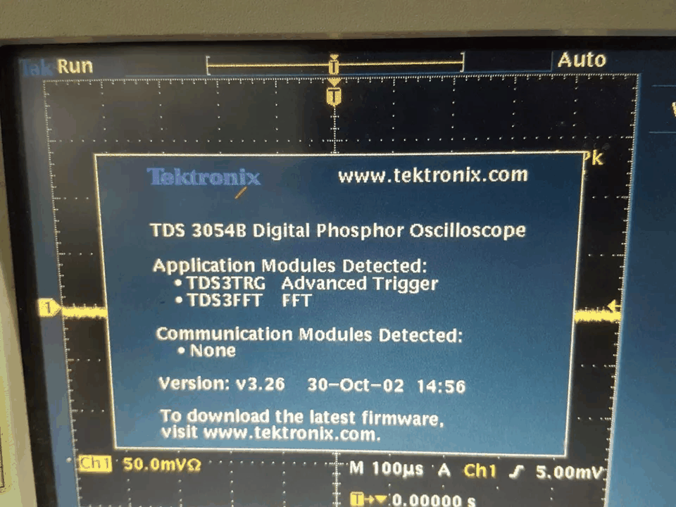Tektronix TDS3054B Digital Phosphor Oscilloscope 500MHz 4ch 5GS/s [e1164961211]