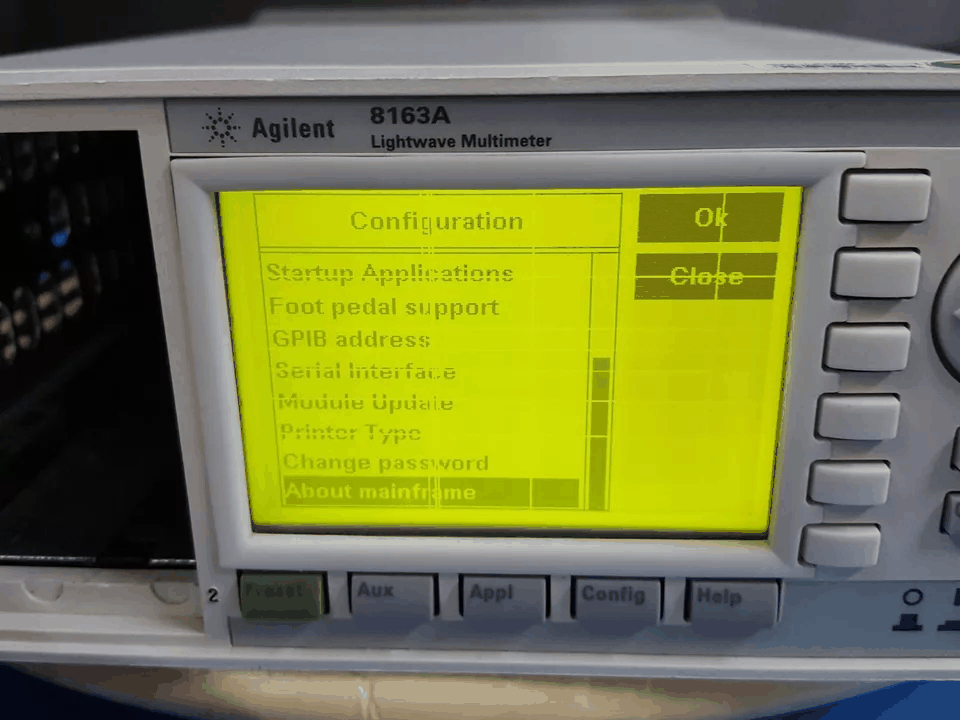 HP 8163A Lightwave Multimeter Mainframe [t1164951155]