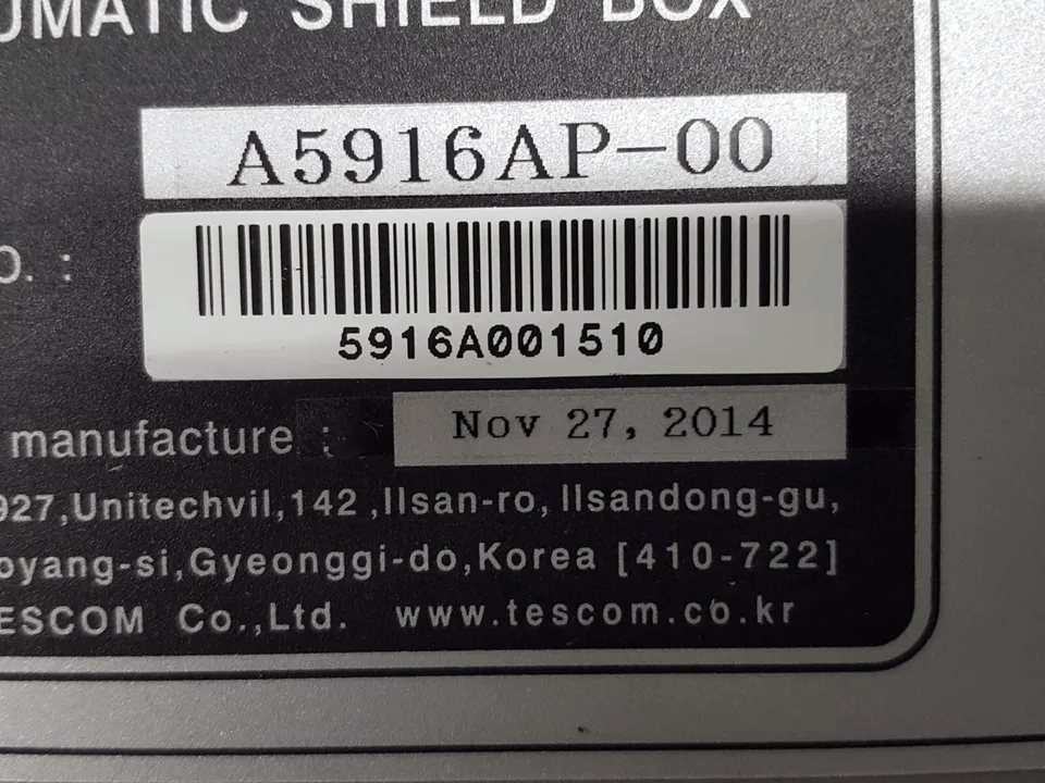 TESCOM TC-5916AP Pneumatic Shield Box [c1165090248]