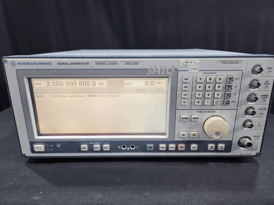 R&S SMIQ03B Vector Signal Generator 300KHz to 3.3GHz (as-is) [q1165119334]
