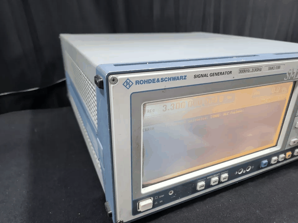 R&S SMIQ03B Vector Signal Generator 300KHz to 3.3GHz (as-is) [q1165119334]