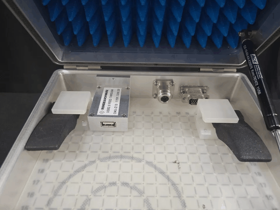 NBC R&S CMU-Z10 RF Shielded Chamber Antenna Coupler [e1165134271]