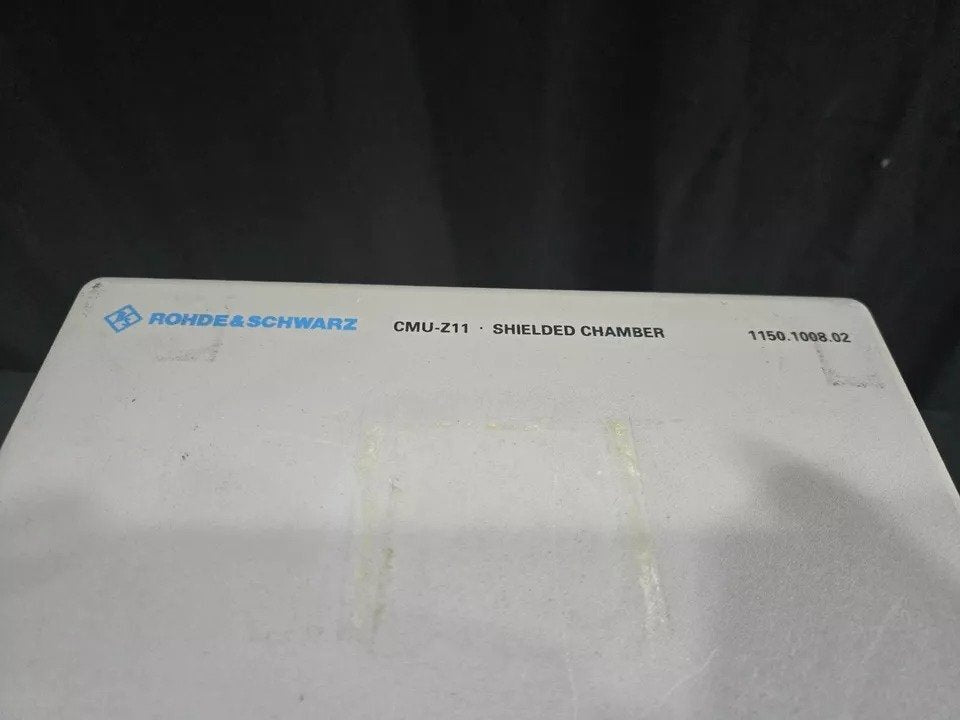 NBC R&S CMU-Z10 Broadband Antenna Coupler RF Shielded Chamber [x1165132807]