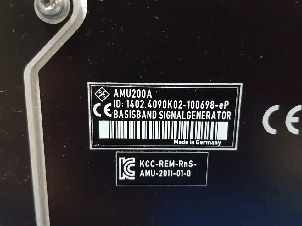 NBC R&S AMU200A Vector Signal Generator Baseband Signal Generator Fading Simulator [c1165264770]