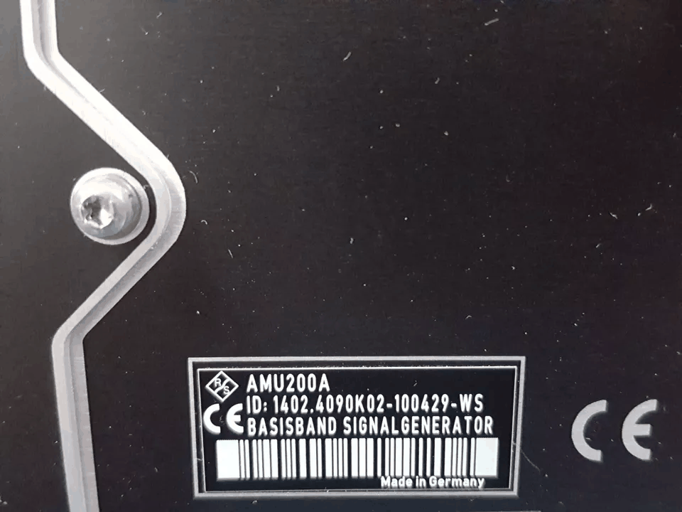 NBC R&S AMU200A Baseband Signal Generator and Fading Simulator [l1165273515]