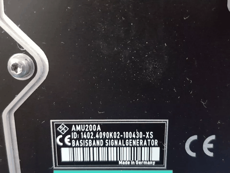 Rohde & Schwarz AMU200A Baseband Signal Generator and Fading Simulator [b1165277890]