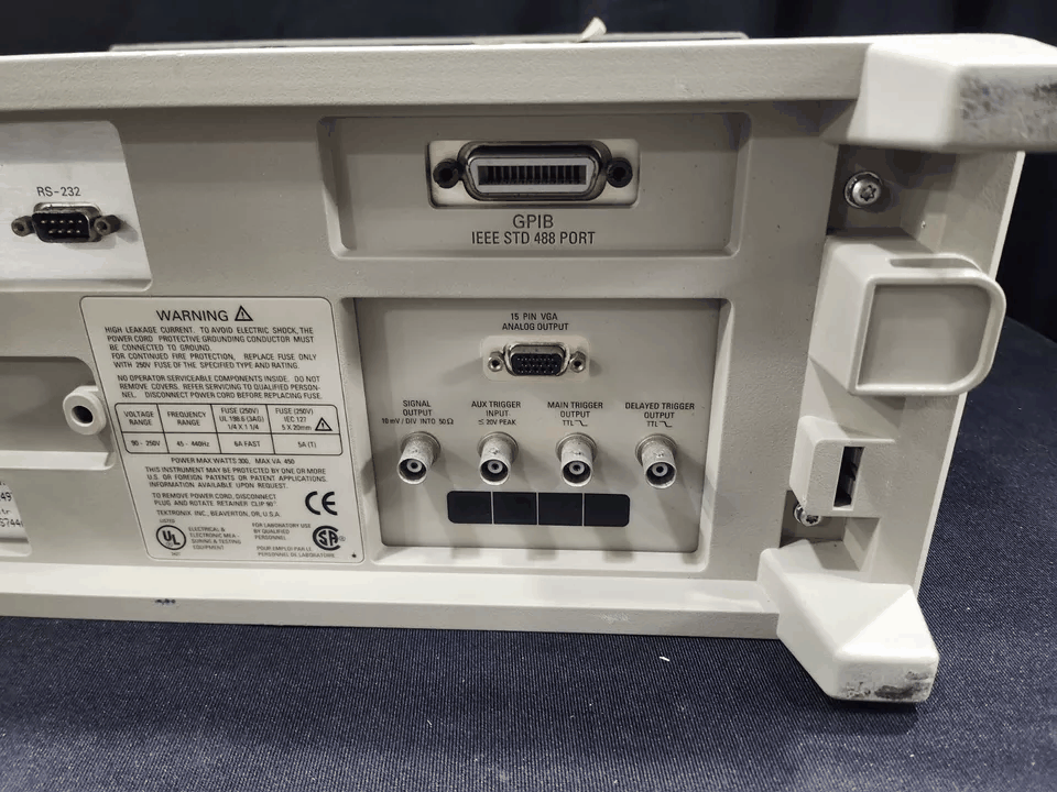 Tektronix TDS744A Digital Oscilloscope 500MHz 4ch 2GS/s Opt. 05 13 1F 2F [1165614846]