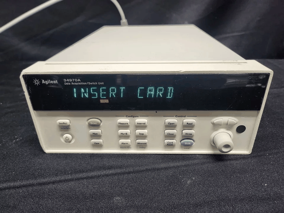 Agilent 34970A Data Acquisition Switch Unit (for parts or not working) [t1165758883]