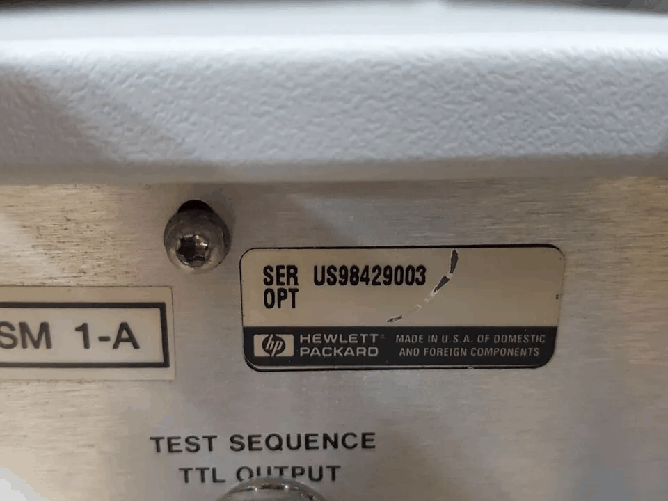 HP 85047A S-Parameter Test Set 75Ohm 30KHz - 3.0GHz [v1165791304]