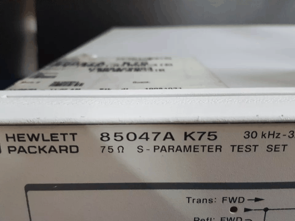 HP 85047A S-Parameter Test Set 30KHz - 3.0GHz [v1165791304]