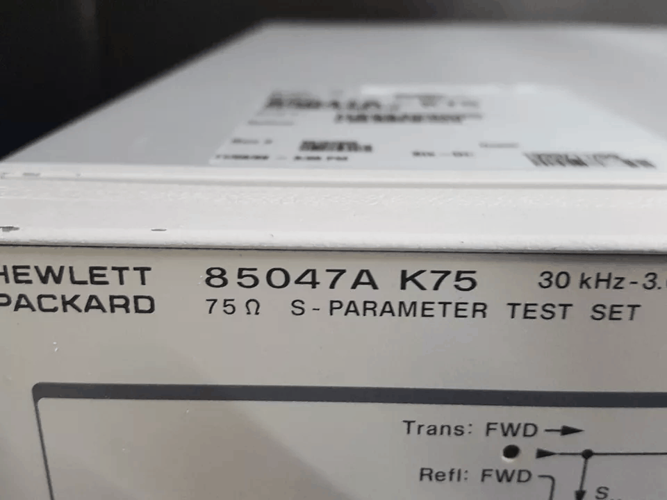 HP 85047A 75 Ohm S-Parameter Test Set 30kHz-3GHz [v1165794588]