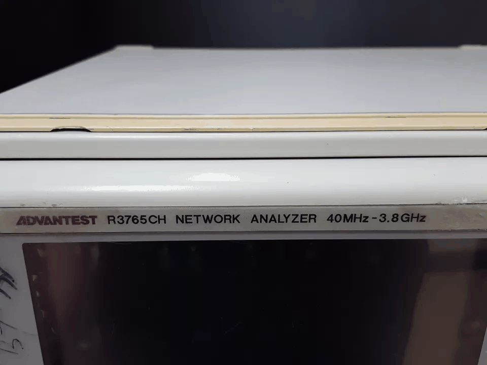 Advantest R3765CH Network Analyzer 40MHz-3.8GHz (for parts or not working) [e1165797234]