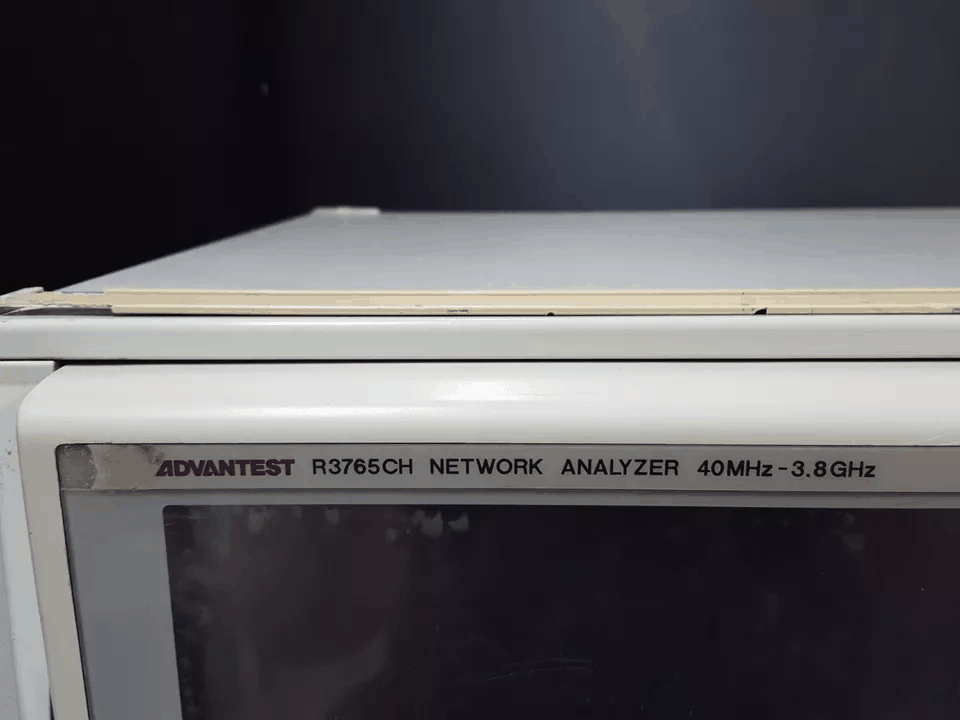 Advantest R3765CH Network Analyzer 40MHz-3.8GHz (for parts or not working) [g1165804194]