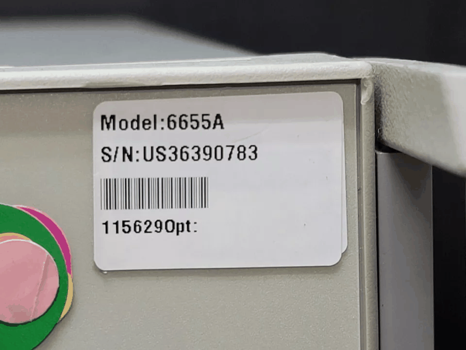 HP 6655A System Power Supply 500 Watt 120V 4A [s1165810630]