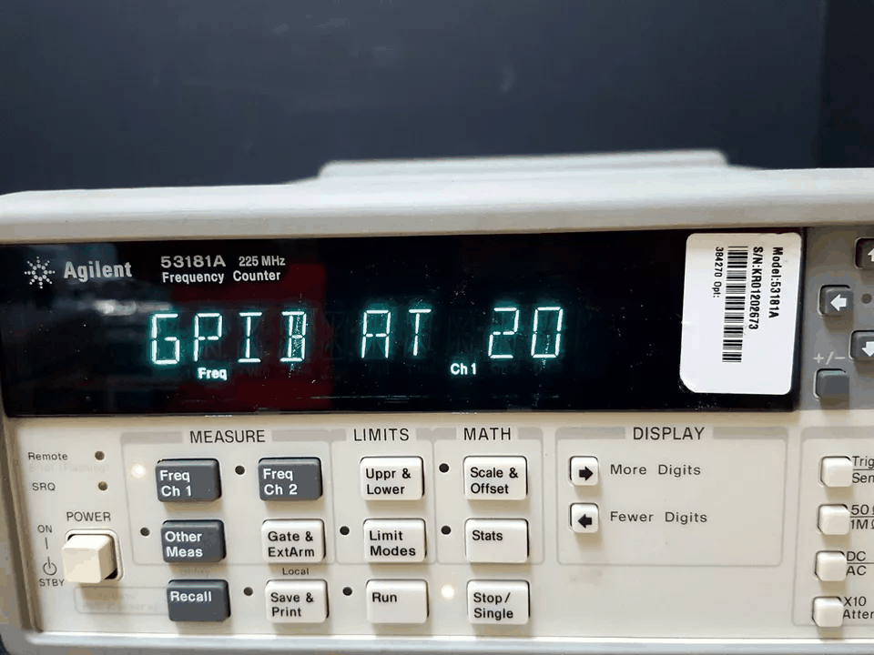 Agilent 53181A Frequency Counter 225MHz [t1165914451]